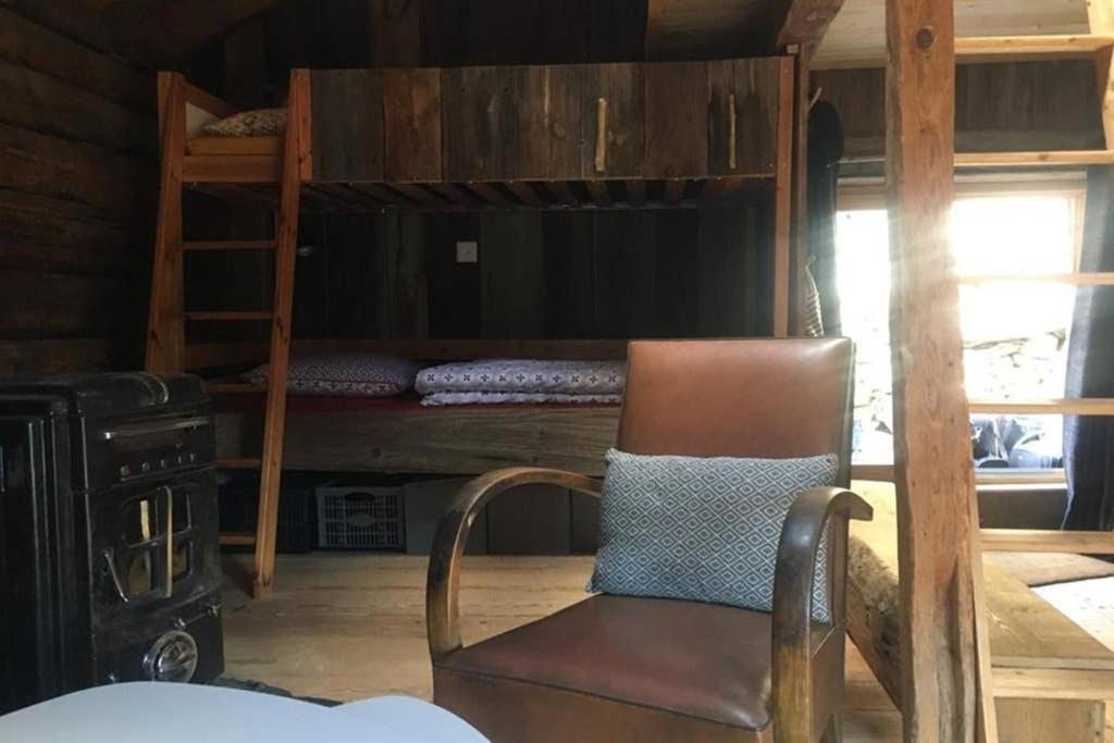 La Cabane De L'Homme Tranquille Le Tretien Buitenkant foto